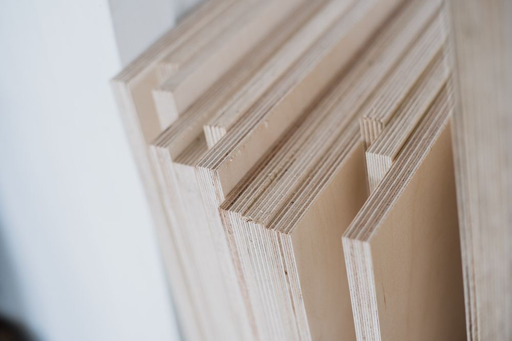 Sheet Plywood Birch of 6 mm (122 cm * 244 cm)