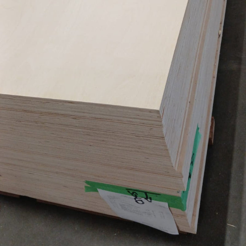 Triplex Abedul  12 mm de espesor (122 cm * 244 cm)