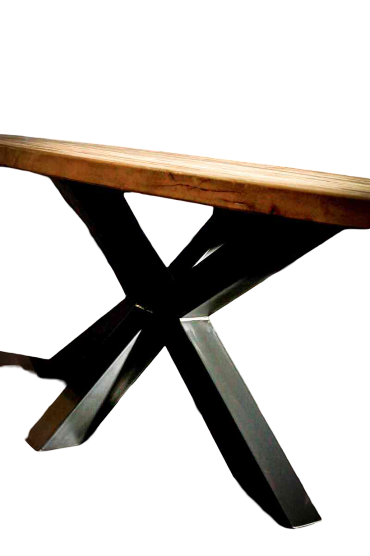 Oval Table Iron Base